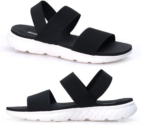 صنادل مسطحة للسيدات من MGGMOKAY، صنادل مشي مريحة وناعمة in Kuwait