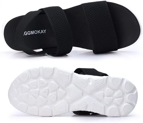 صنادل مسطحة للسيدات من MGGMOKAY، صنادل مشي مريحة وناعمة in Kuwait