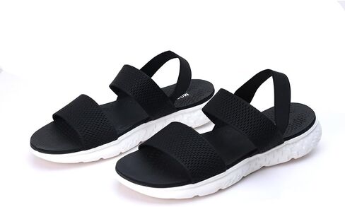 صنادل مسطحة للسيدات من MGGMOKAY، صنادل مشي مريحة وناعمة in Kuwait