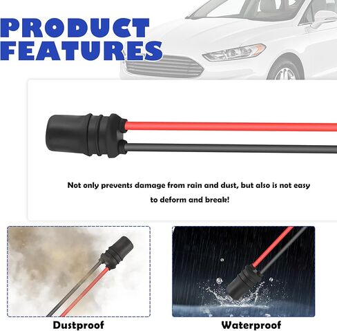 6 قطع 194 مقبس لمبة مع حزام تمديد، مقبس T10 متين لأضواء لوحة القيادة مقبس ضوء علامة جانبية، مقبس ضوء لوحة الترخيص العالمي ملحقات السيارة in Kuwait