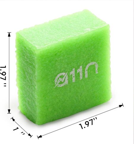 A11N SPORTS 3-Pack Pickleball Paddle Eraser - Quick Stain Removal and Spin Restoration - Black/Green/Mix Colors in Kuwait