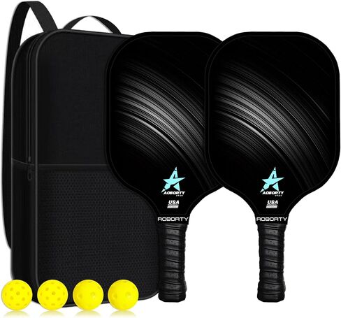 Carbon Fiber Pickleball Paddle - Tournament Edition- USAPA Polypropylene Honeycomb Paddle - World Champion Surface Technology Options Pickleball Racket with Bag & Cushion Comfort Grip in Saudi Arabia