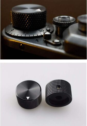 25 مللي متر × 15 مللي متر أسود الألومنيوم الروتاري التحكم الإلكتروني الجهد مقبض مكبر للصوت مقبض 2 قطعة in Kuwait