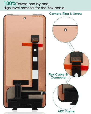 for Moto Edge 30 Pro Screen Replacement for Motorola Edge 30/Edge 30 Pro/G52/G82/Edge 2022 LCD Display Touch Digitizer Sensor Screen Replacement in Saudi Arabia
