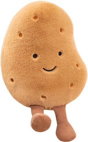 Bread Plush Toys, Snack Pillow,Soft Little Potato Doll/Croissant Plush Toy,Cute Food Plushie Stuffed Toy Throw Pillow for Fans Gift,Birthday Christmas (Little Potato) in Saudi Arabia