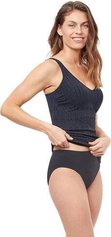 Profile by Gottex Women's Standard Notre Dame V-Neck D-Cup Tankini in Saudi Arabia