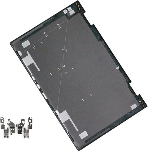 مجموعة مفصلات الغطاء الخلفي LCD باللون الأسود لـ HP Envy 15-ee0000 15-ee1000 15m-ee0013dx 15m-ee0023dx 15m-ee0xxx 15-ed 15m-ed TPN-C149 L93204-001 L98035-001 L98036-001 طقم مفصلات الغطاء الخلفي العلوي in Kuwait