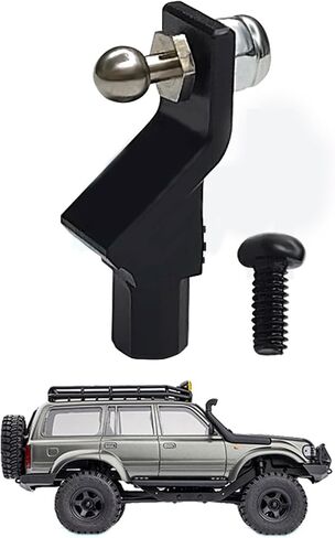 مقطورة سحب السنانير ونش هوك قطرة عقبة استقبال ل FMS 1/18 LC80 RC الزاحف سيارة ترقيات in Saudi Arabia