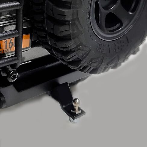 مقطورة سحب السنانير ونش هوك قطرة عقبة استقبال ل FMS 1/18 LC80 RC الزاحف سيارة ترقيات in Saudi Arabia