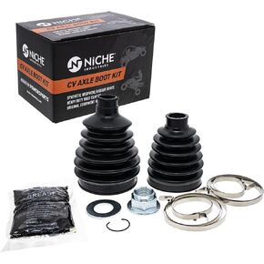NICHE Rear CV Axle Boot Kit For Yamaha 2HC-2530Y-00-00 2HC-2530X-10-00 YXZ1000R UTV
