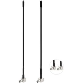 2PCS 4G LTE Antenna 3dbi Mini Soft Whip External TS9 Antenna Compatible with 4G LTE Mobile Hotspot MiFi Router Cellular Mobile Broadband Modem USB Modem
