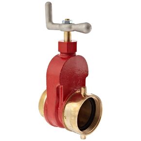 Dixon Valve & Coupling HGV250F Brass Single Hydrant Gate Valve, 2-1/2" NST female x NST male
