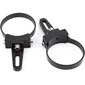 1" 1.25" 1.5" 1.75" 2" 2.5" 3" Mount Bracket Clamps, Aluminum Tube Bull/Roll Bar Mount Bracket Clamps Holder LED Car Truck Off Road Work Light(3inch)