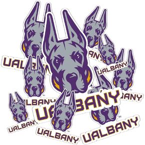 Desert Cactus University at Albany Stickers UALBANY Great Danes SUNY Vinyl Decals Laptop Water Bottle Car Scrapbook T3 (Type 3-1)