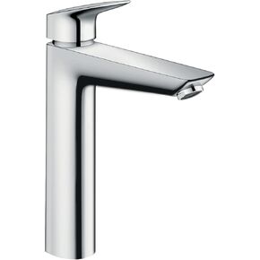 hansgrohe Logis Modern Low Flow Water Saving 1-Handle 1 10-inch Tall Bathroom Sink Faucet in Chrome, 71090001