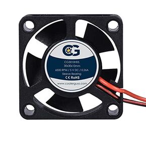 Coolerguys 30mm (30x30x10) 5v DC 2pin Fan CG3010H05