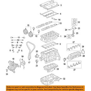 GM OEM-Valve Cover Gasket 55354237