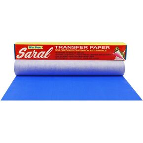 Saral Paper Corp Wax Free Transfer Tracing Paper - Blue - 12 Inches x 12 Foot Roll