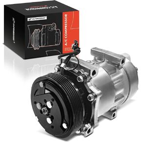 A-Premium Air Conditioner AC Compressor with Clutch Compatible with Jeep Cherokee 2.5L 4.0L 1994-1996, Wrangler 4.0L 1994