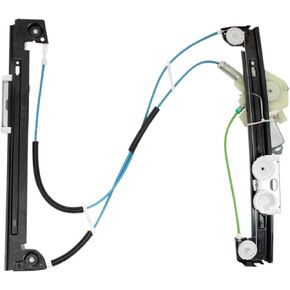 TRQ Front Right Power Window Motor & Regulator Assembly Compatible with 2002-2005 Mini Cooper