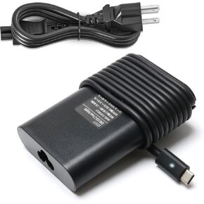 Derui 65W Latitude Type-C Charger fit for Dell Latitude 3420 5285 5289 5290 5340 5420 5430 5520 5531 7212 7275 7285 7290 7320 7370 7389 7410 7420 7430 7440 8240, XPS 13 9310 9350 9360 9365 9370