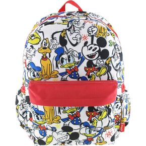 حقيبة ظهر فاخرة بطباعة كاملة من ميكي آند فريندز مقاس 16 بوصة مع حجرة للكمبيوتر المحمول in Kuwait