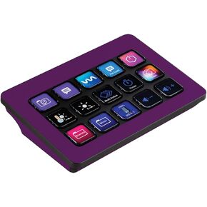 MightySkins Skin Compatible with Elgato Stream Deck MK.2 - Solid Purple | Protective, Durable, and Unique Vinyl Decal wrap Cover | Easy to Apply, Remove, and Change Styles | Made in The USA
