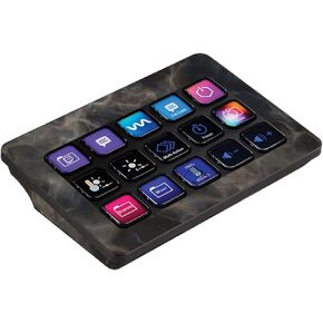 MightySkins Skin Compatible with Elgato Stream Deck MK.2 - Stormy Marble | Protective, Durable, and Unique Vinyl Decal wrap Cover | Easy to Apply, Remove, and Change Styles | Made in The USA