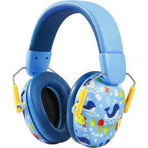PandaEar Kids Ear Protection Noise Cancelling HeadPhones, NRR 28dB Hearing Protection Earmuffs for Autism, Children, Toddler