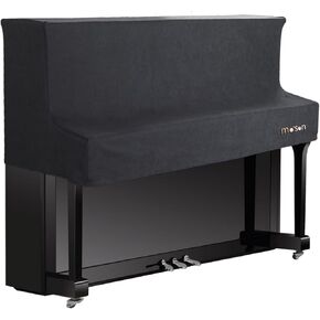 Protect Your Piano with High-Quality Mooson Upright Piano Cover - Piano Keyboard Cover, Piano Cover Cloth, Piano Dust Cover All Included! (Blank)