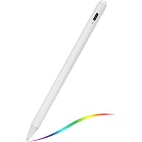 2023 iPad Stylus Pencil for Apple iPad 2nd Generation Pen Compatible with iPad Pro 12.9"/11",iPad 10/9/8 Gen,iPad Air 5th/4th Gen,iPad Mini 6,Palm Rejection iPad Pen for Drawing and Writing,White