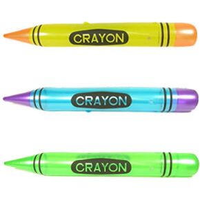 Rhode Island Novelty 44" Neon Crayon Inflates
