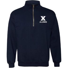 UGP Campus Apparel NCAA Primary Alumni LC, Team Color Quarter Zip Sweatshirt, College, University