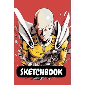 Mini Sketchbook: "Unleash Your Creativity: One-Punch Man Sketchbook notebook for drawing, writing, painting, sketching or doodling for school, art class or home with beautiful cat cover design