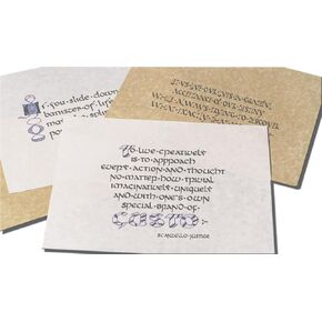 INOVART Calligraphy Underliners, 6-Sheets
