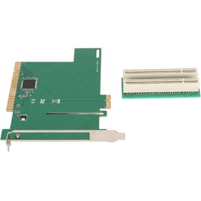 PCIE X1 to PCI Slot Bridge Riser Card, Computer PCIE X1 to PCI Riser Card PC Accessory Replacement for Windows 8.1 for Windows 8 for Windows 7 Vista, for Linux