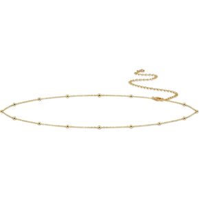 Gold Belly Chain Belly Beads For The Waist Chains Body Chain Jewelry For Women Layered Cuban Pearl Satellite Beads Rope Coin Heart Pendant Belly Belt Adjustable Bikini Jewelry For Teen Girls