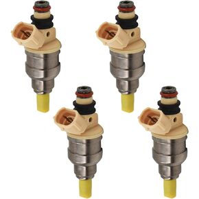4 X New Fuel Injectors Replacement for Suzuki Sidekick X-90 / Chevy Tracker/Geo Tracker 1.6L INP-470 4G1549 1571058B00
