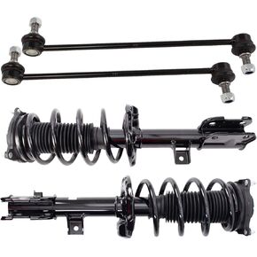 TRQ Front Struts & Links Kit Compatible with 2015-2020 Kia Sedona