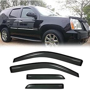 94632 Sunproof Waterproof Side Window Visor Wind Vent Deflector, 4pcs New Proective Replacements Nice Rain Guards Set fit for 2007-2016 GMC Acadia 2007-2010 Saturn Outlook