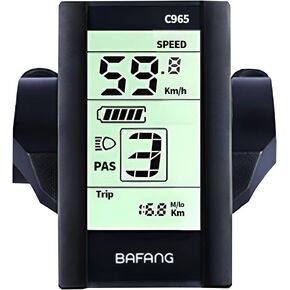 BAFANG LCD C965 TFT 850C 750C C18 Color Screen Display Meter Control Panel Compatible with Electric Bicycle BBS01B BBS02 BBSHD Mid Drive