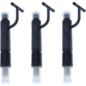 Solarhome 3PCS New Fuel Injectors 729004-53101 Compatible With Komatsu 3D88E S3D84 4D88E 3D84E PC30 PC35 PC40 PC50 Engine & Yanmar 3TNE82A 3D82 3D82EA 4TNV88 Engine