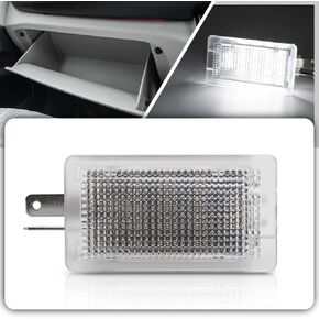 1pc White LED Glove Box Light Trunk Light Luggage Compartment Light for Hyundai Elantra Sonata Accent Tucson Cargo Area Light Glove Compartment Lamp Cargo Lamp