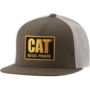 Caterpillar Men's Diesel Power Flat Bill Cap
