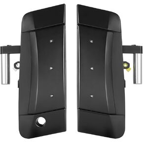 مقبض الباب الخارجي للسائق والراكب متوافق مع 2003 2004 2005 2006 2007 2008 2009 Nissan 350Z، يستبدل OE 80607-CD41E، 80607-CD40B، 80606-CD01E أسود غير لامع in Kuwait