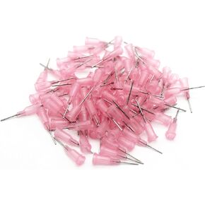 Industrial Dispensing Needles with Luer Lock 14 Ga x 3 CM Length, Blunt Tip, Screw Interface,Pack of 100