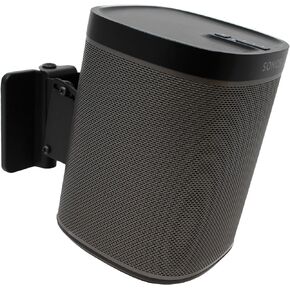 HumanCentric Wall Mount Compatible with Sonos Play:1 and Play:3 (Black) | Does Not Fit Sonos One | Adjustable Swivel & Tilt Mount for Play 1 and Play 3