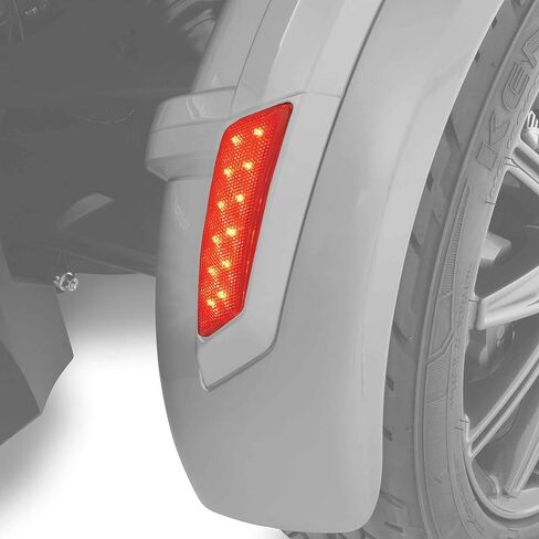 عرض Chrome 41-174B Can-Am Spyder RT F3 Front Fender Red LED in Saudi Arabia