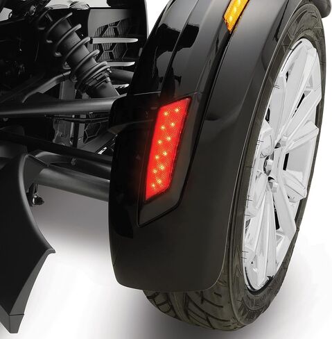 عرض Chrome 41-174B Can-Am Spyder RT F3 Front Fender Red LED in Saudi Arabia