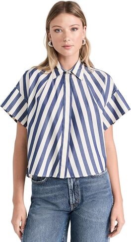 rag & bone Women's Martha Poplin Shirt in Saudi Arabia